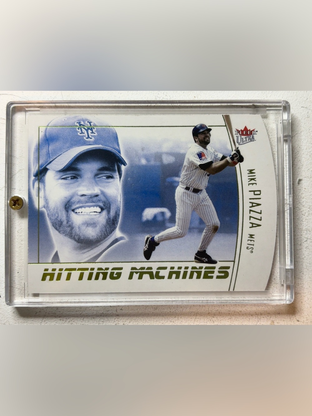 2004 Fleer Ultra Mike Piazza Hitting Machines Insert #4 of 10 HM | New York Mets